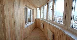 Внутренняя отделка лоджии Ломоносов, цена от 209 руб. м2