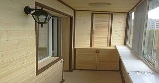 Отделка балкона под ключ Ломоносов, цена от 5837 руб.